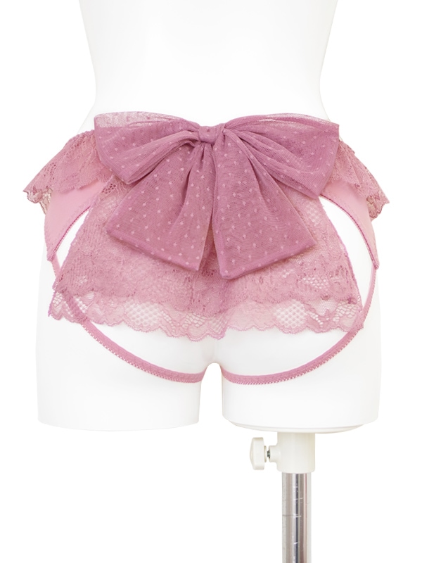 Ribonneブラ＆オープンショーツセット｜かわいい下着・ランジェリーの
