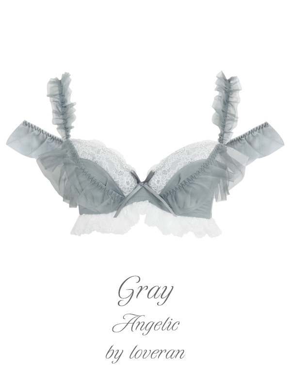 GHIカップ/Angelic ブラ＆Tバックセット｜かわいい下着・ランジェリー