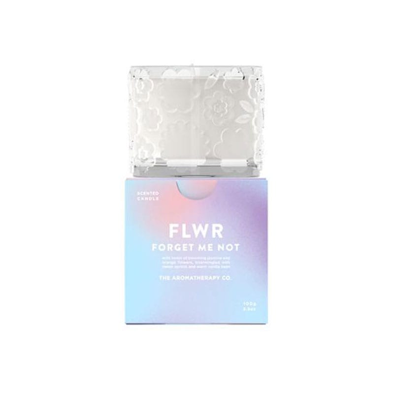 [1個]FLWR キャンドル  フォーゲットミーノット　100g　