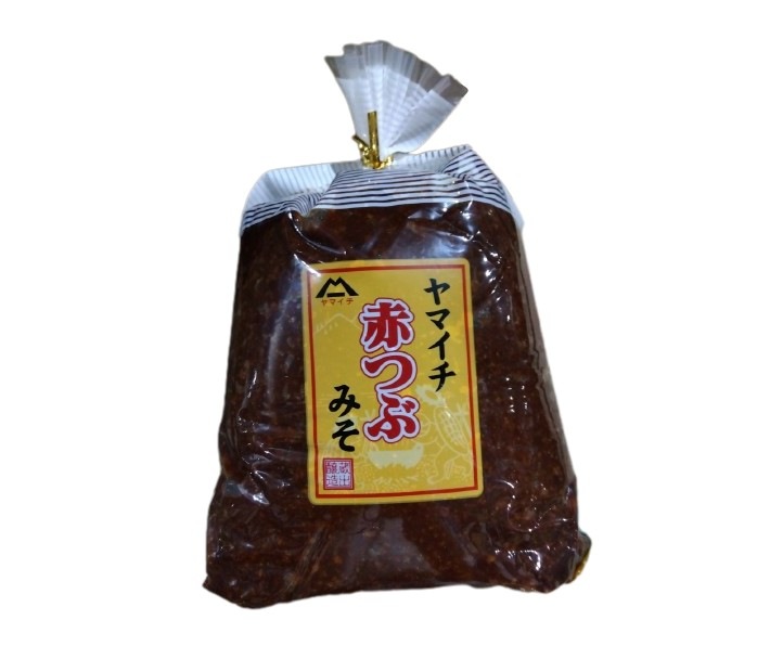 [2個]ヤマイチ 赤つぶ みそ　1kg　賞味期限2024.08.31【賞味期限間近】