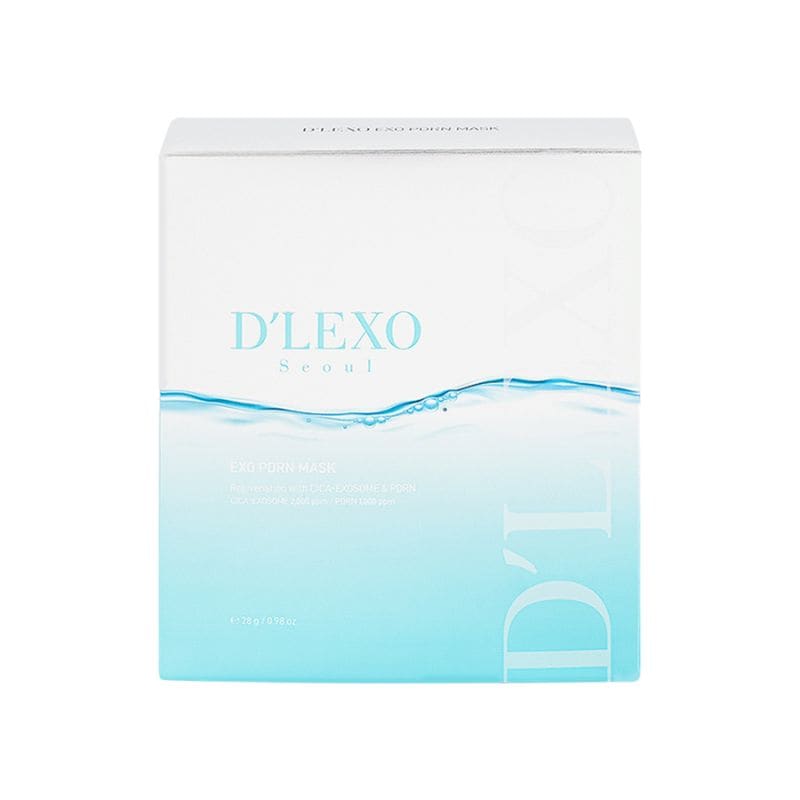 【直送品（買い合わせ不可）】[1箱]DERMALINE (ダーマライン) D'LEXO エクソ PDRNマスク【使用期限】2027.07.15以降　10枚入　