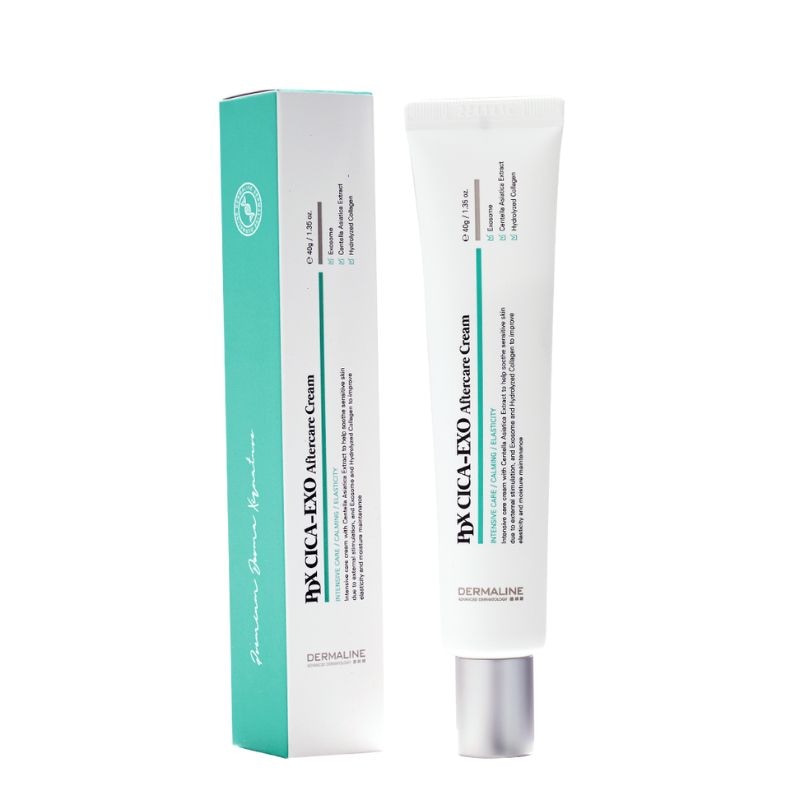 【直送品（買い合わせ不可）】[1個]DERMALINE (ダーマライン) D'LEXO PDX シカ エクソ アフターケアクリーム【使用期限】2027.03.06以降　40g　