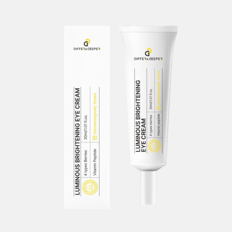 【直送品（買い合わせ不可）】[1個]DIFFER&DEEPER (ディファー&ディーパー) ルミナス ブライトニング アイクリーム【使用期限】2027.07.22以降　30ml　