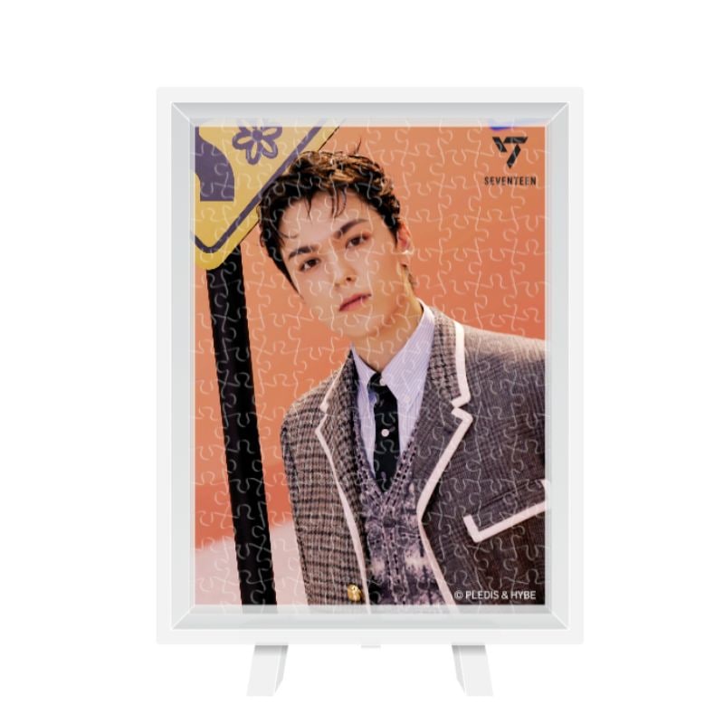 [1個]【直送品】SEVENTEEN(セブンティーン) 公式グッズ 80ピース スタンディングパズル VERNON　　