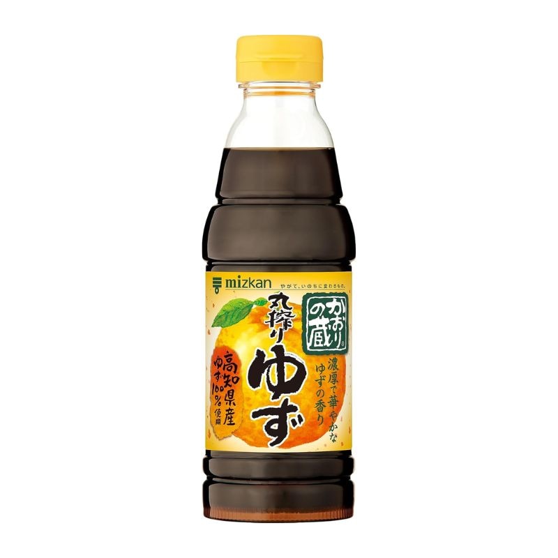 [3個]ミツカン かおりの蔵 丸搾りゆず　360ml　賞味期限2025.07.23以降【賞味期限間近】