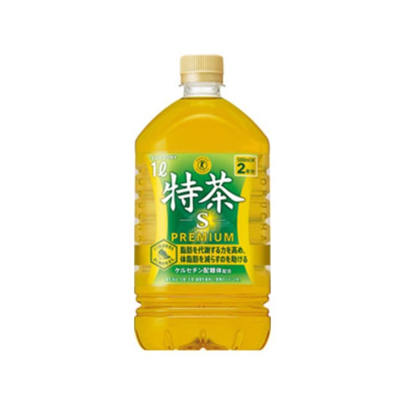 [12本]サントリー 伊右衛門特茶ペットボトル　1L　賞味期限2025.10.31