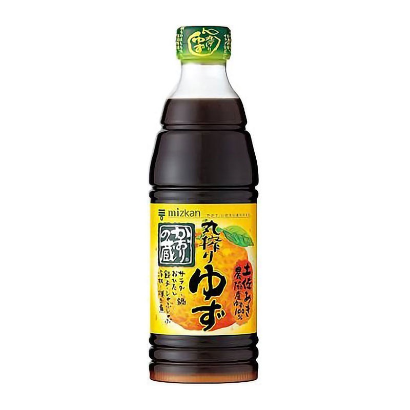 [1個]ミツカン かおりの蔵 丸搾りゆず ポン酢　600ml　賞味期限2025.07.19【賞味期限間近】