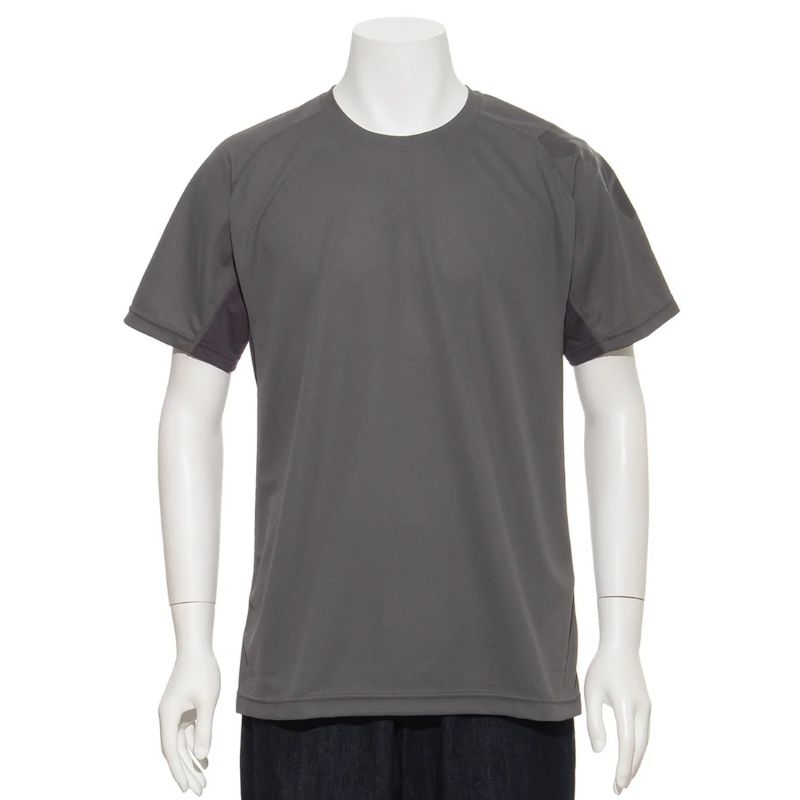 サイズ：S　4F メンズ クルーネックTシャツ（DARK GREY）　　