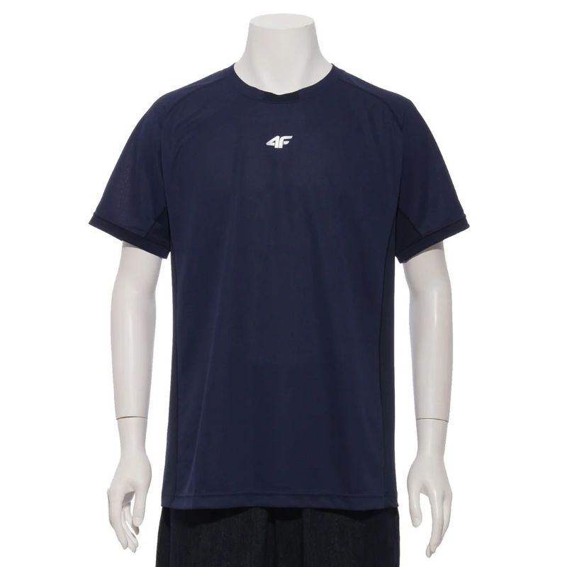 サイズ：S　4F メンズ クルーネックTシャツ（NAVY）　　