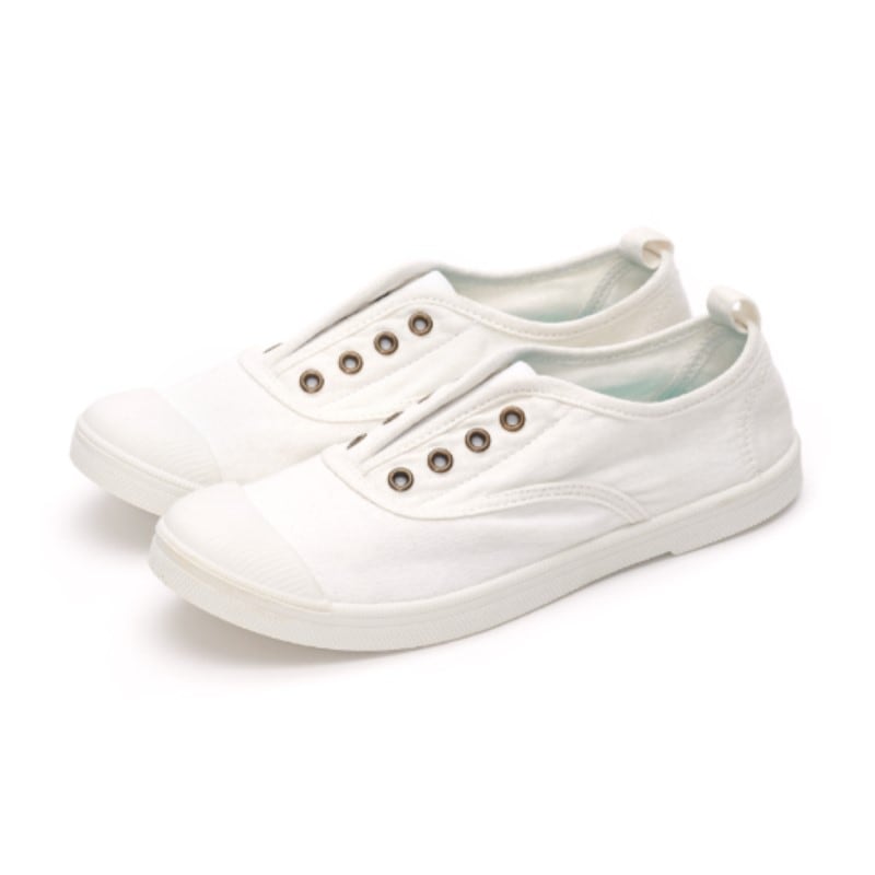 【24.0cm】SKONO レディース Hejon Dailt Ease Slip on Shsoes（IVORY）　　