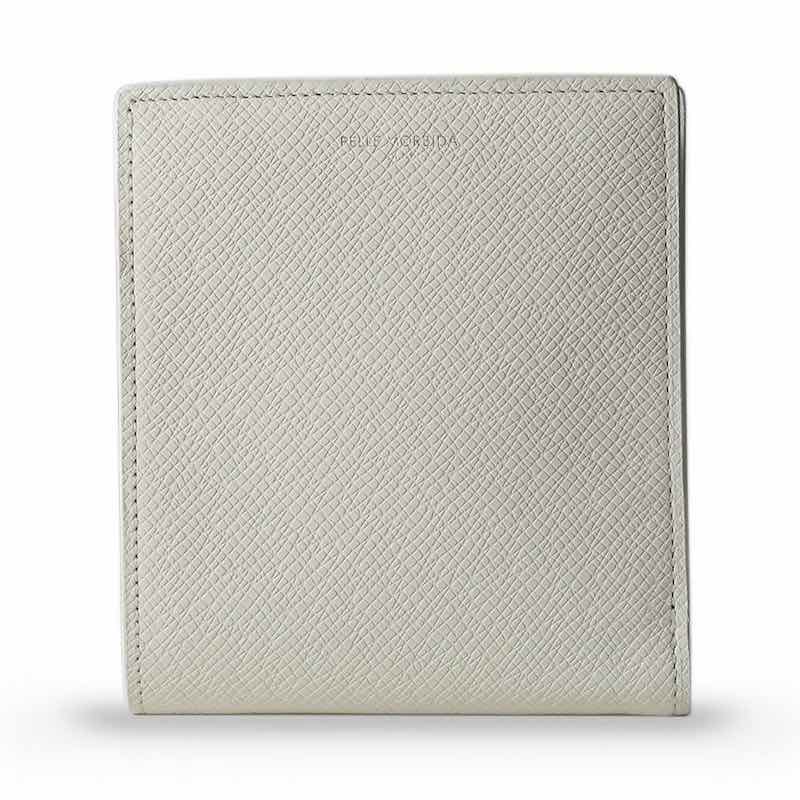 ペッレモルビダ PELLE MORBIDA 二つ折り財布 バルカ ミニウォレット PMO-BA304 (WHT)　　