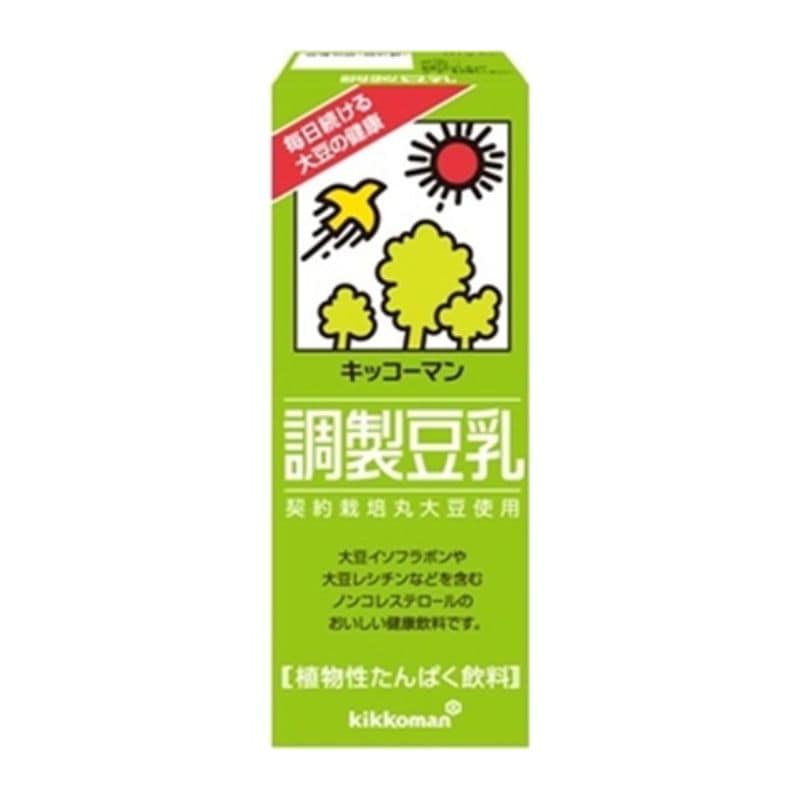 [18本]キッコーマン 調製豆乳　200ml　賞味期限2026.05.03【賞味期限間近】