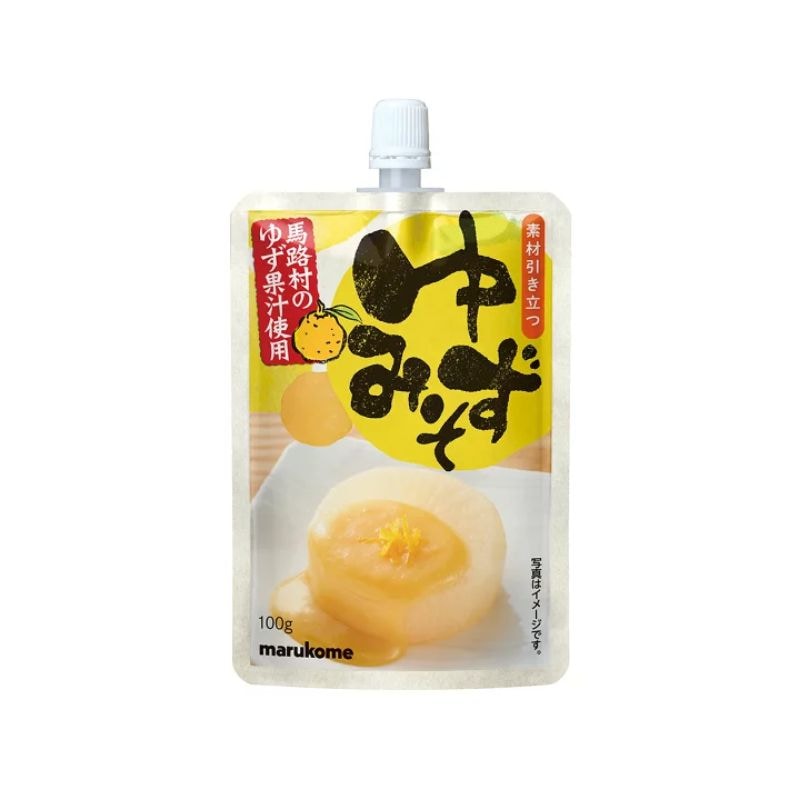 [2個]マルコメ 馬路村のゆずみそ　100g　賞味期限2026.09.06