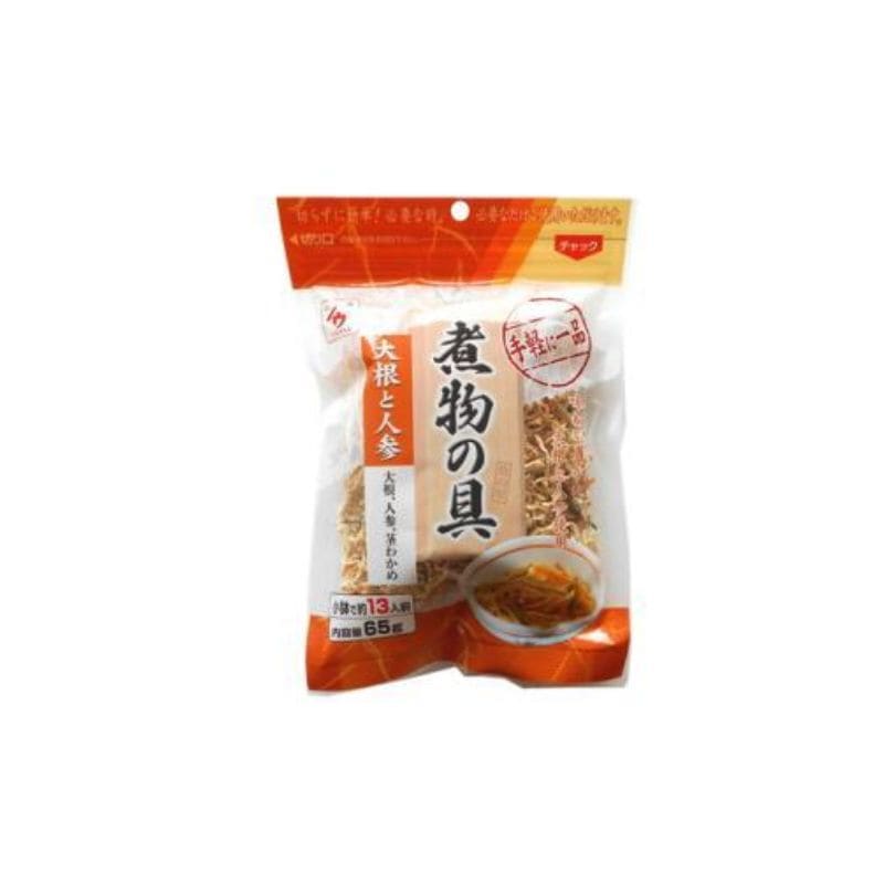 [2個]【JB直送品】魚の屋 煮物の具 大根と人参　65g　賞味期限2027.04.18