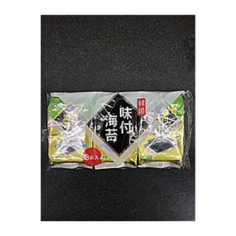[2個]金原海苔店 韓国味付海苔　8切6枚×3袋入り　賞味期限2026.05.04【賞味期限間近】
