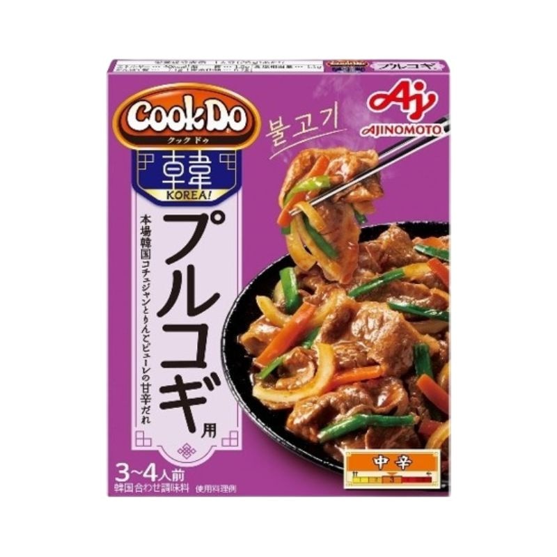[2個]【JB直送品】味の素 クックドゥ KOREA！ プルコギ用　90g　賞味期限2027.05.31