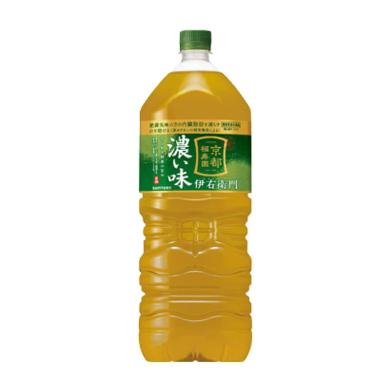 [1本]サントリー 伊右衛門 濃い味 緑茶 機能性表示食品　2L　賞味期限2026.08.31【賞味期限間近】