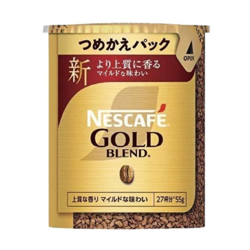 [3個]ネスレ ネスカフェ ゴールドブレンド エコ＆システムパック　55g　賞味期限2026.11.30