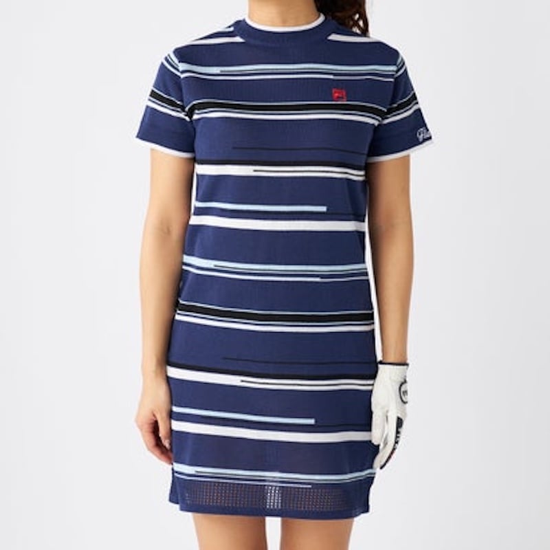 サイズ：M　FILA GOLF レディース ワンピース（NV）　　