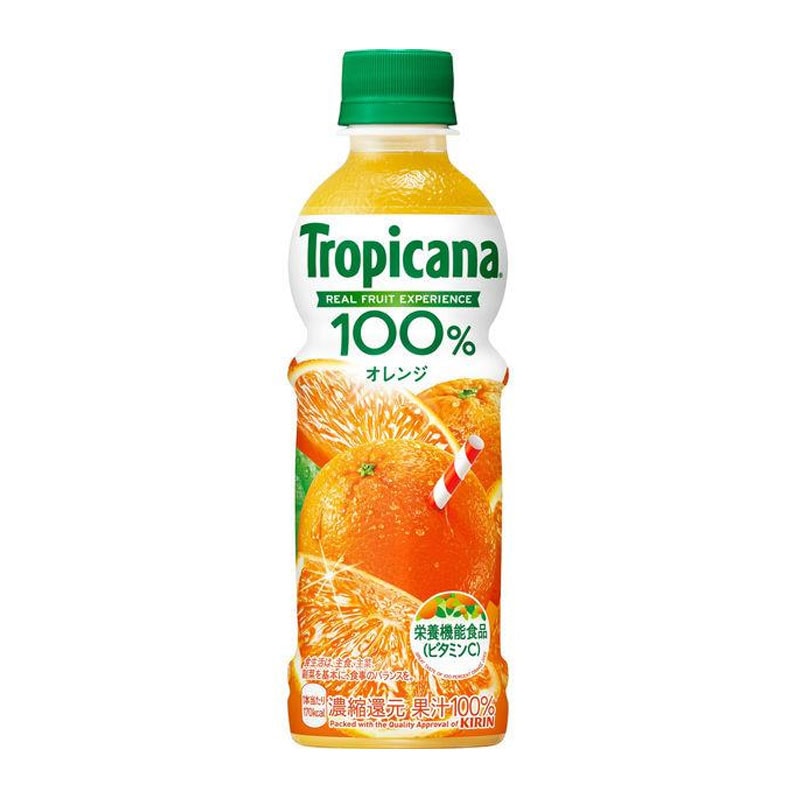 [送料無料][24本]キリンビバレッジ トロピカーナ 100％ オレンジ　330ml　賞味期限2026.08.31