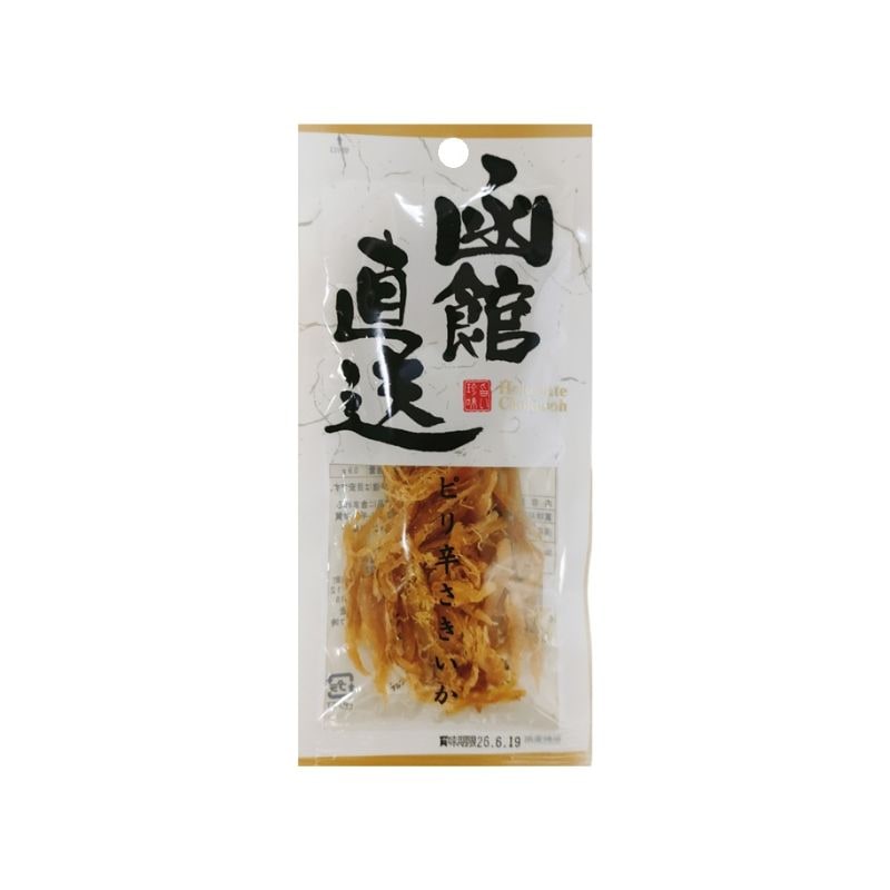 [2個
]ミキヤ 函館直送 ピリ辛さきいか　20g　賞味期限2026.06.17【賞味期限間近】