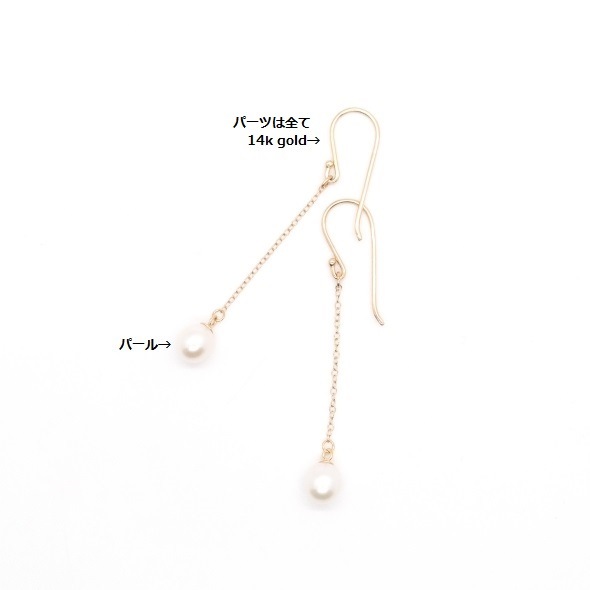 Pearl Chain Earrings��Jewelry