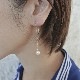 Pearl Chain Earrings��Jewelry