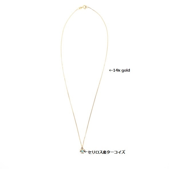 Turquoise Cross Necklace ���������� �������ͥå��쥹(���������)