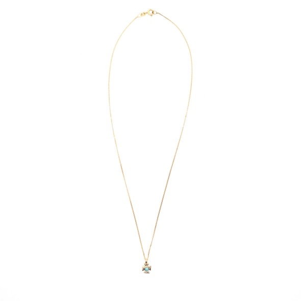 Turquoise Cross Necklace ���������� �������ͥå��쥹(���������)