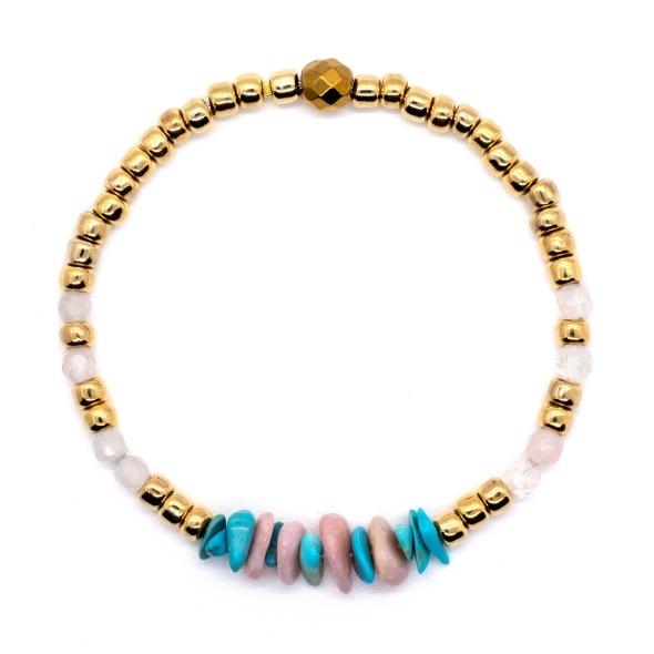 Gold Bead Bracelet ������ɥӡ��� �֥쥹��åȡ�BAZAAR