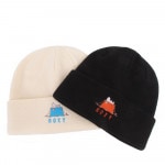 【ROXY 】PEANUTS スヌーピー コラボ ビーニー ニット帽 RBE224809|ROXY