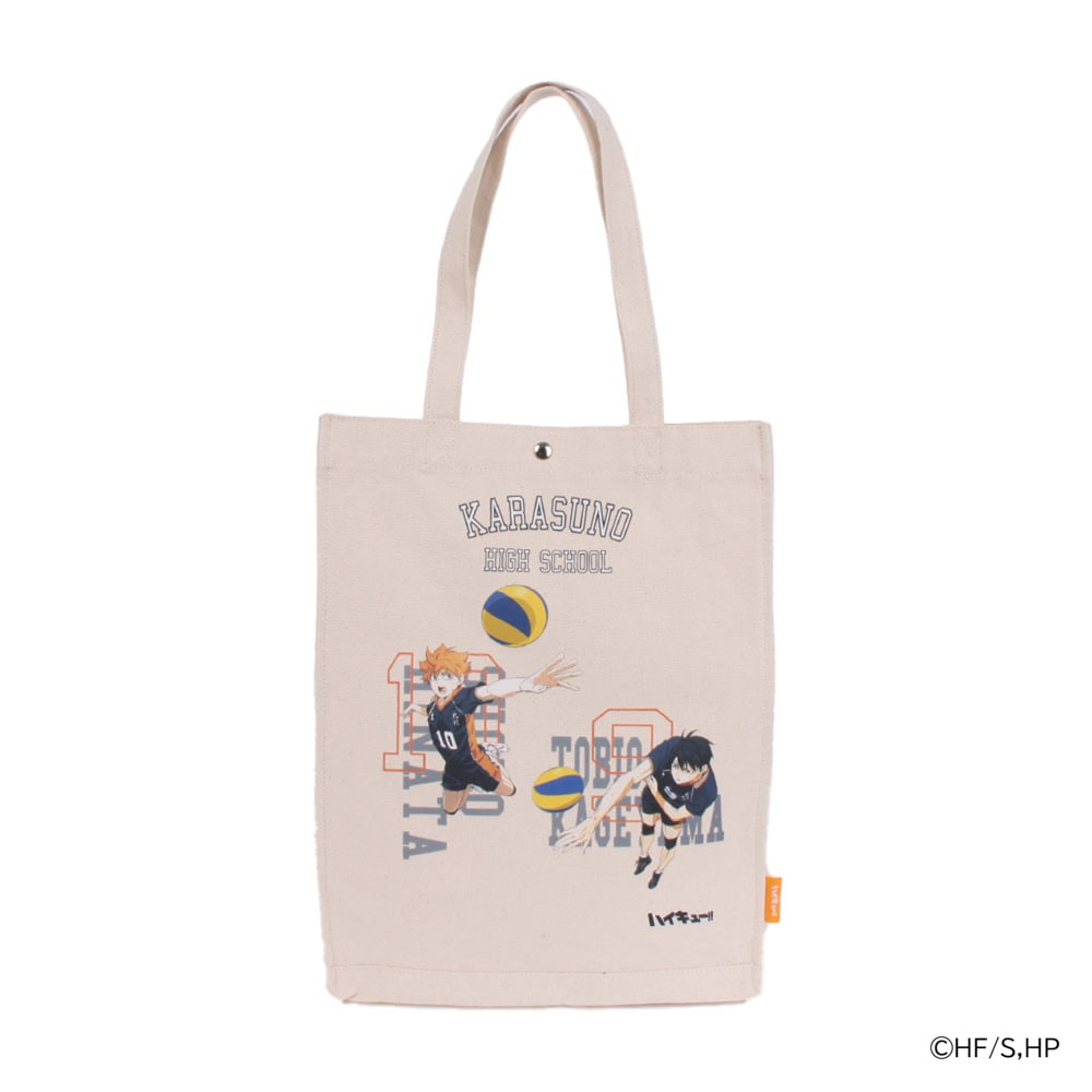 【ハイキュー!!】Simple campus tote 日向・影山モチーフ<br> ODHQ60