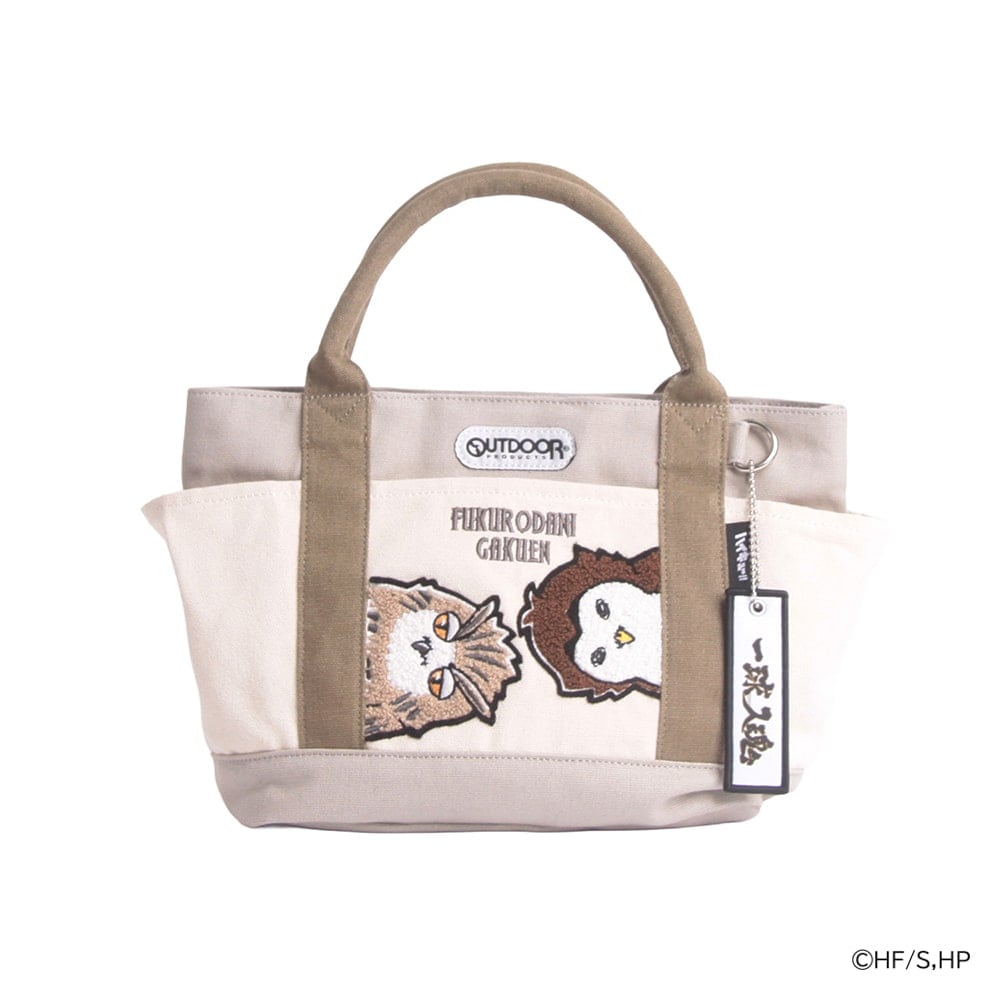 【ハイキュー!!×OUTDOOR PRODUCTS】 <br>キャンバスミニトート 梟谷学園高校 ODHQ133
