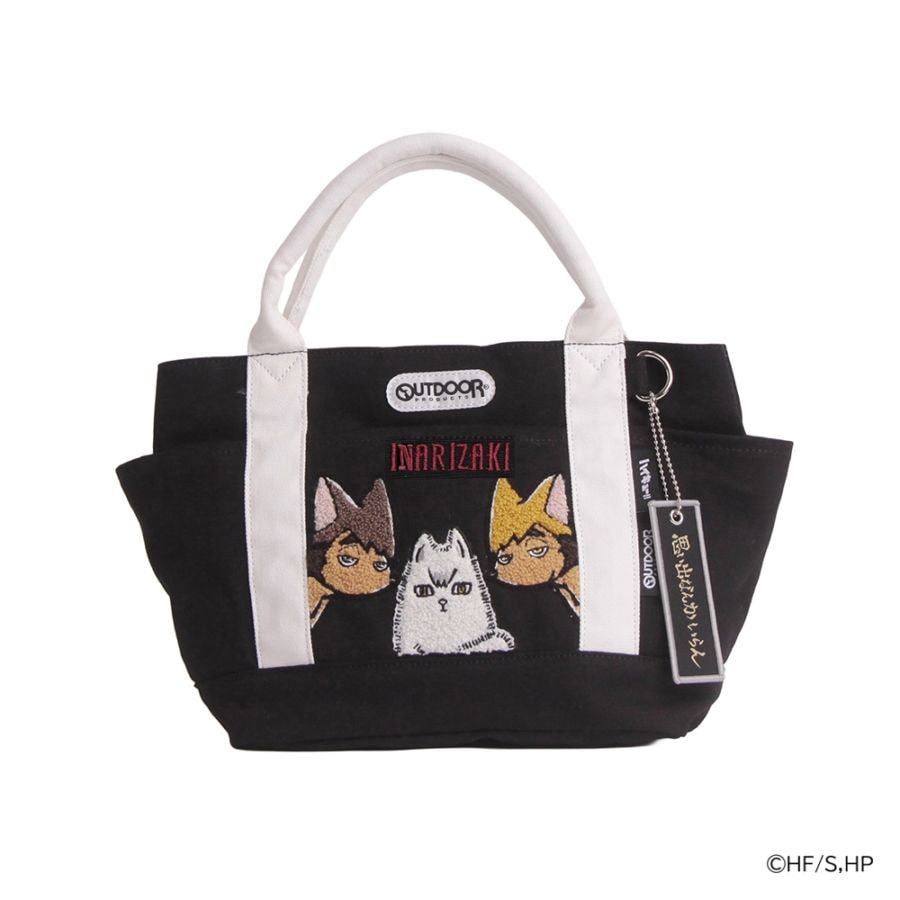 【ハイキュー!!×OUTDOOR PRODUCTS】 <br>キャンバスミニトート 稲荷崎高校 ODHQ134