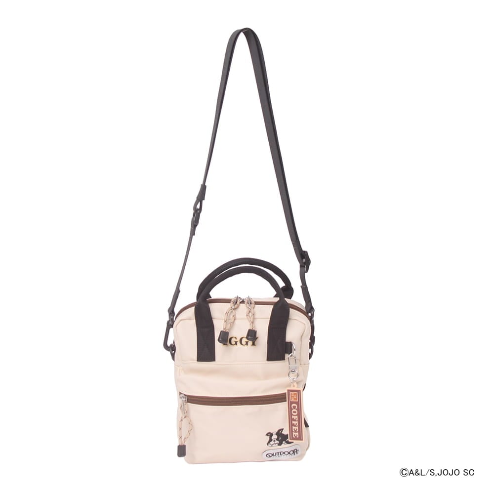【アニメ『ジョジョの奇妙な冒険 スターダストクルセイダース』OUTDOOR PRODUCTS】 <br>イギーモチーフミニショルダー ODJO01