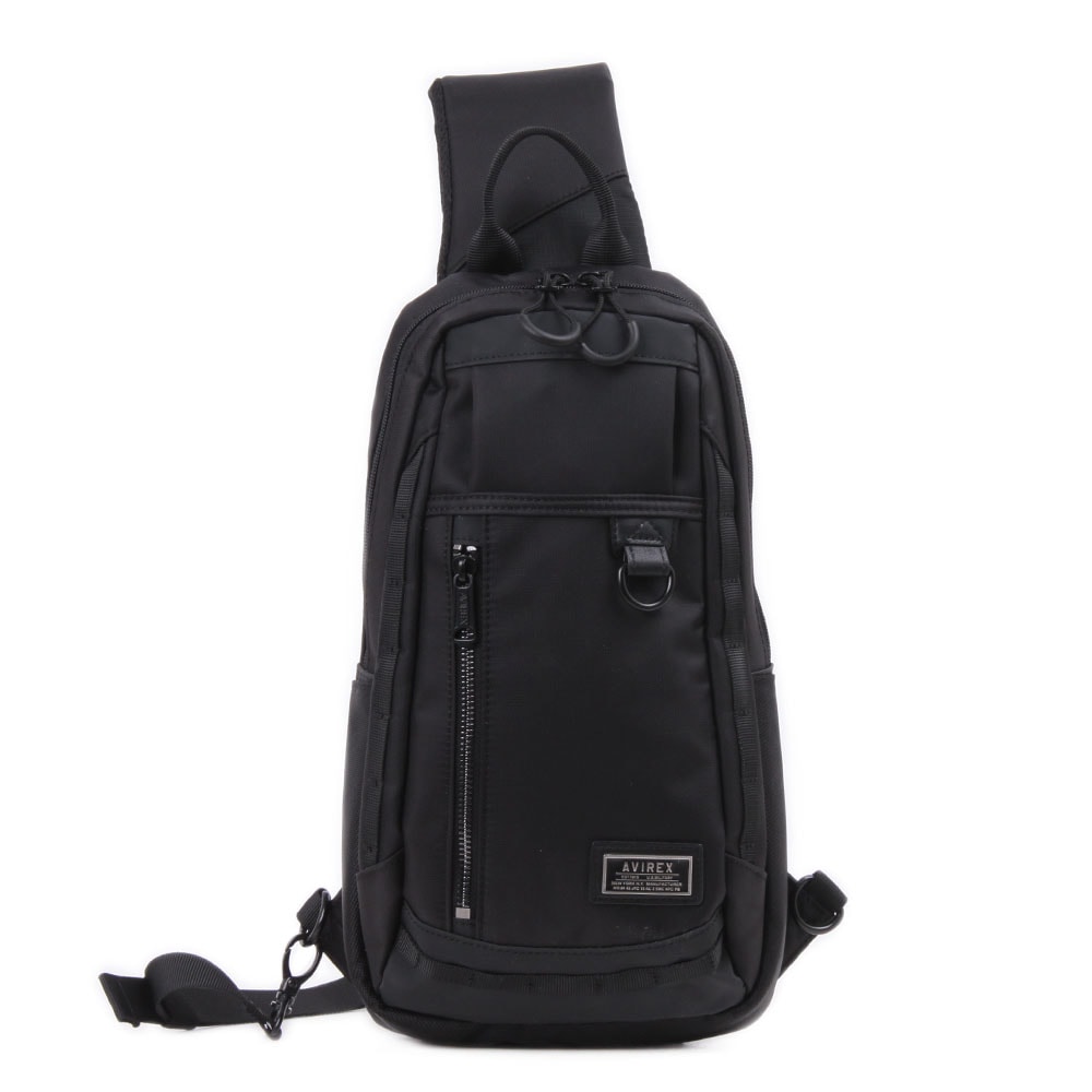 新色カーキ追加 【AVIREX】　スリングバッグ 抗菌・防臭加工シリーズ　AX2051