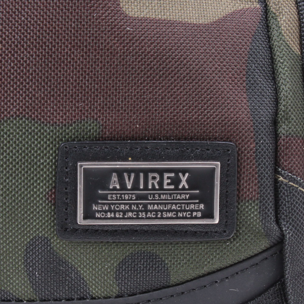 新色カーキ追加 【AVIREX】　スリングバッグ 抗菌・防臭加工シリーズ　AX2051