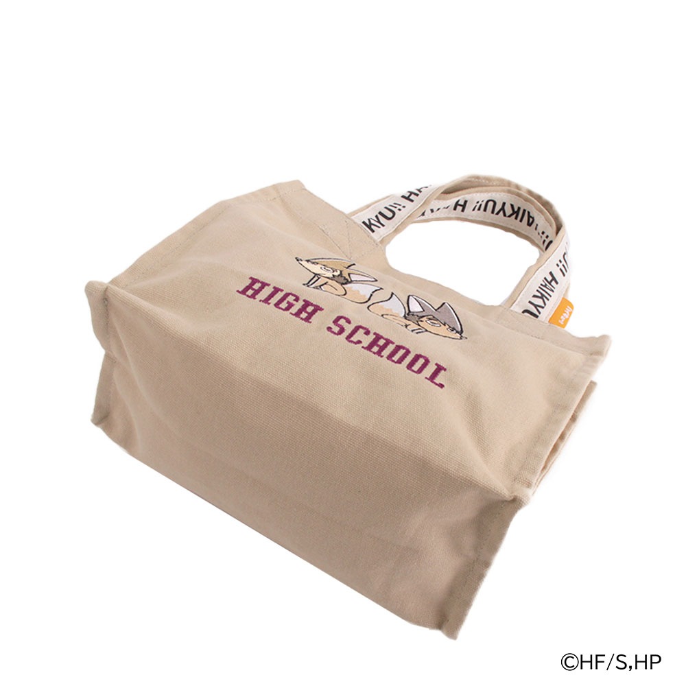 【ハイキュー!!】Square  mini tote ツムキツネ・サムキツネモチーフ<br> ODHQ52