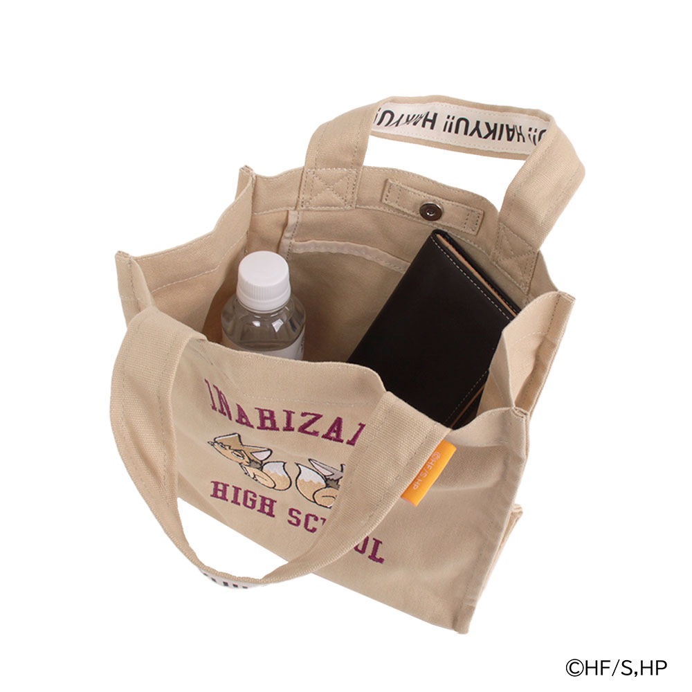 【ハイキュー!!】Square  mini tote ツムキツネ・サムキツネモチーフ<br> ODHQ52