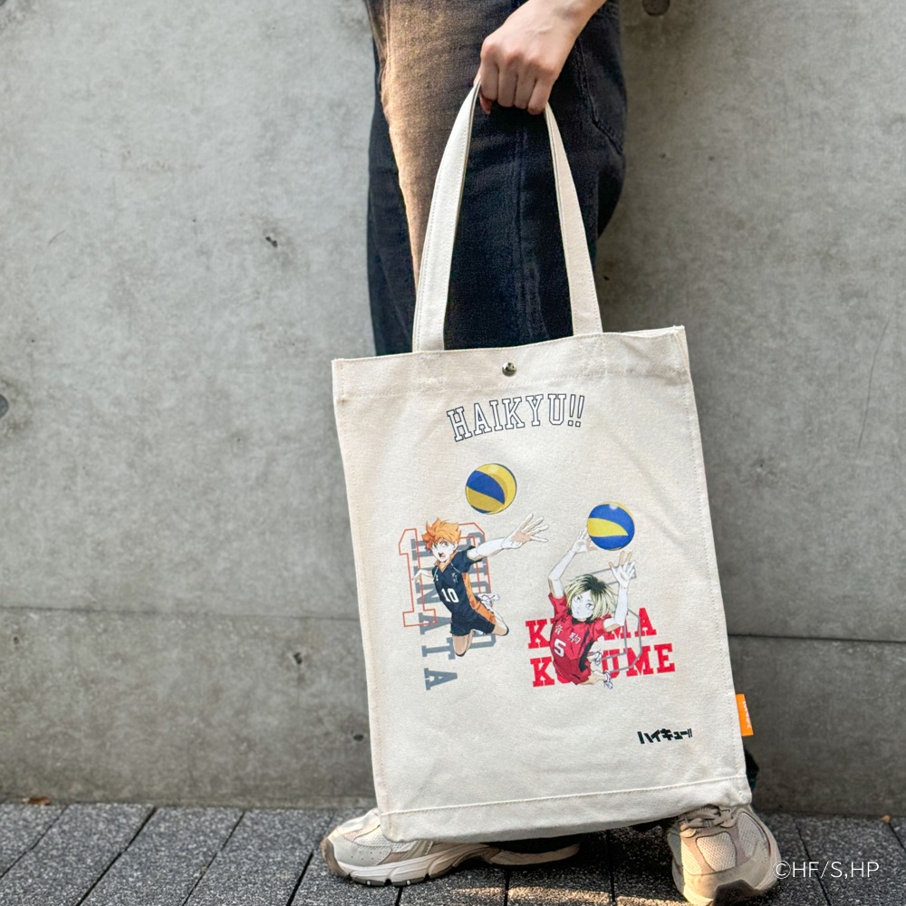 【ハイキュー!!】Simple campus tote 日向・孤爪モチーフ<br> ODHQ62