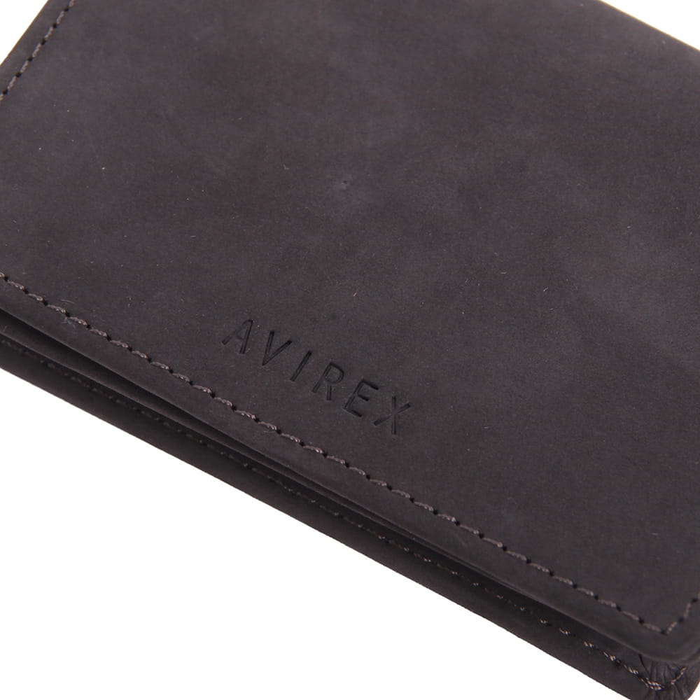 【AVIREX】スムースレザー 名刺入れ　AX9502