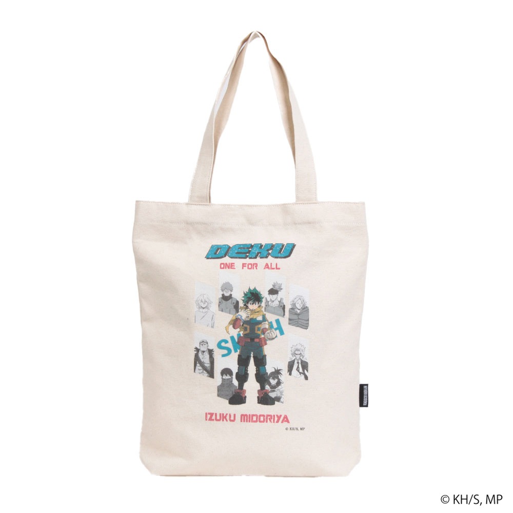 【僕のヒーローアカデミア】<br>クラックプリントキャンバストート 緑谷出久 ODHA20