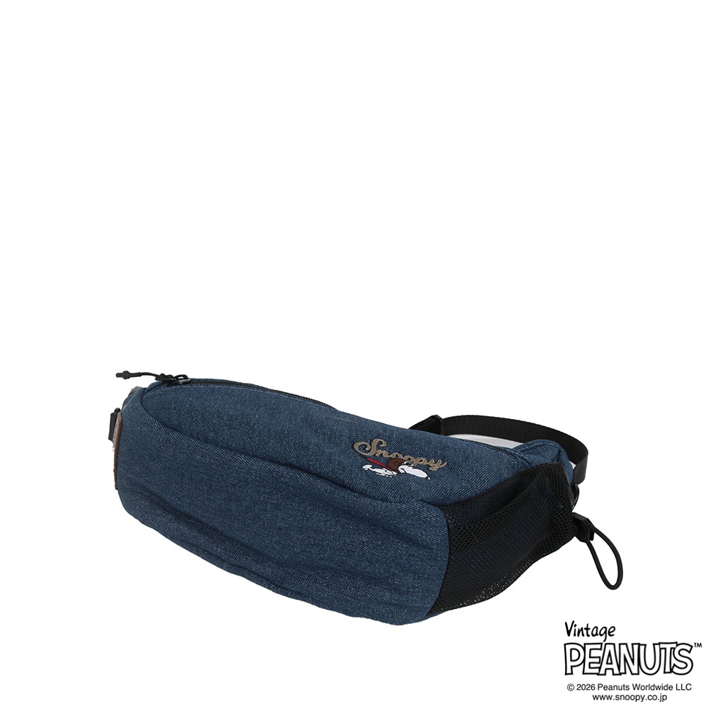 【OUTDOOR PRODUCTS】<br>PEANUTSコレクション スヌーピー 2Wayムーン型ショルダーバッグ ODB037
