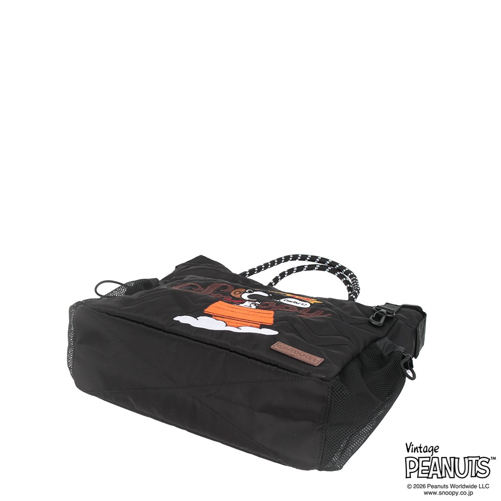 【OUTDOOR PRODUCTS】<br>PEANUTSコレクション スヌーピー 2Wayロープショルダーバッグ ODB038