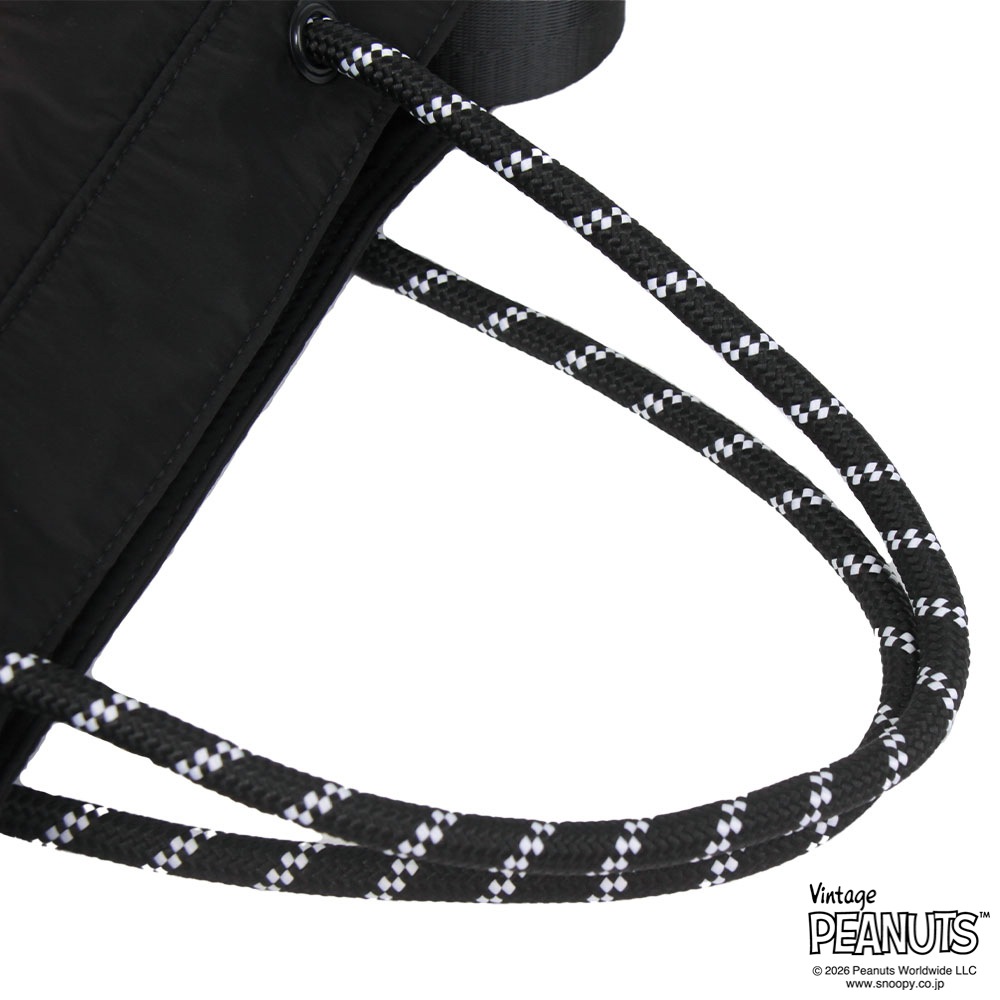 【OUTDOOR PRODUCTS】<br>PEANUTSコレクション スヌーピー 2Wayロープショルダーバッグ ODB038