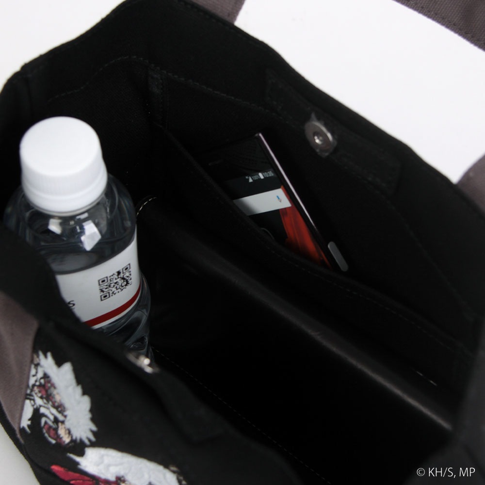 【僕のヒーローアカデミア×OUTDOOR PRODUCTS】<br>キーホルダー付きミニキャラトート　死柄木弔×荼毘×トガヒミコ ODHA13