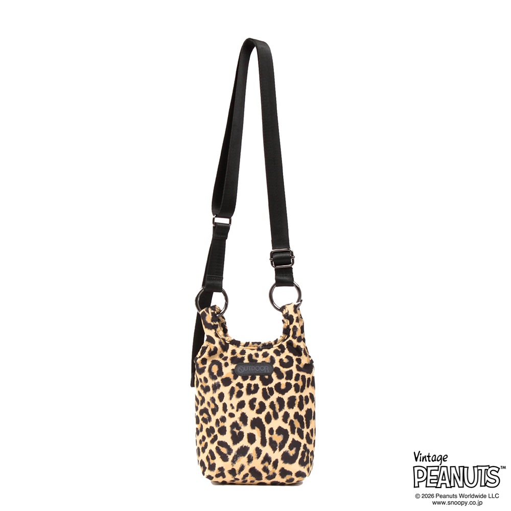 【OUTDOOR PRODUCTS】<br>PEANUTSコレクション スヌーピー ミニショルダーバッグ ODB039