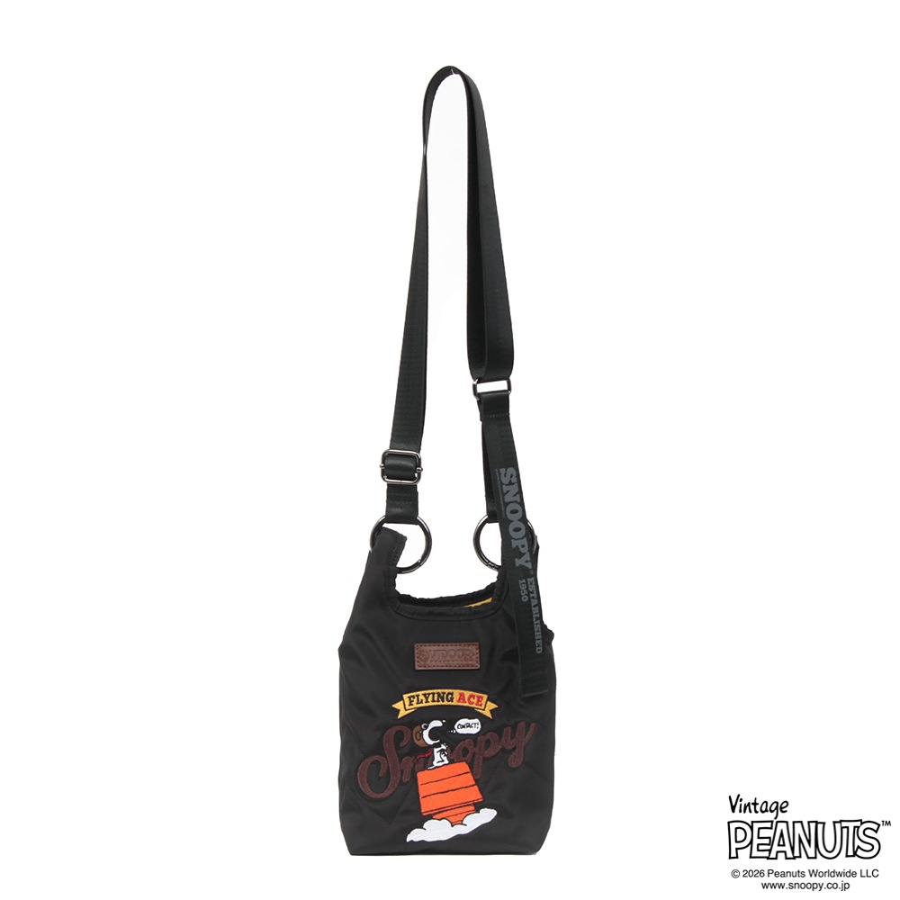 【OUTDOOR PRODUCTS】<br>PEANUTSコレクション スヌーピー ミニショルダーバッグ ODB039