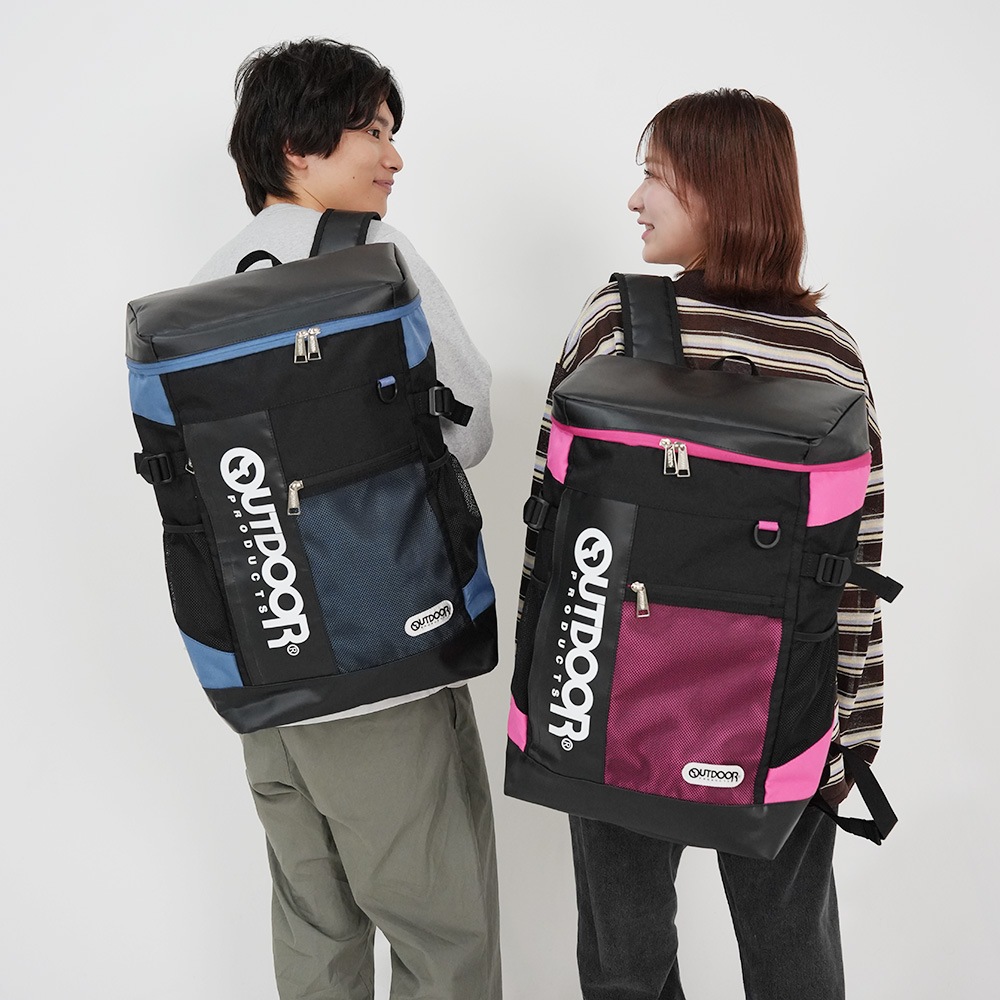 《Seventeen（セブンティーン）掲載商品》【OUTDOOR】ボックスリュック ODA015