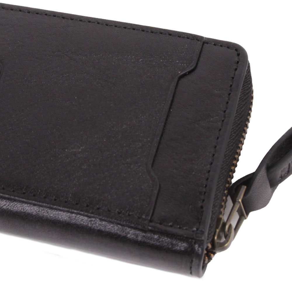 【AVIREX】<br>イタリアンレザー ラウンド ミニ 財布 AX9104